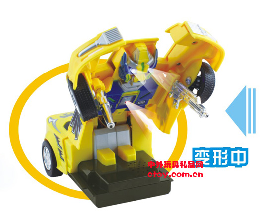 實豐玩具出品的遙控變形機器人