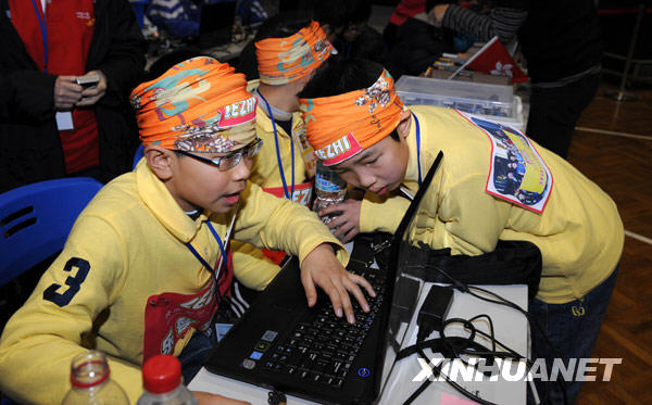2010年FLL機(jī)器人世錦賽中國(guó)公開賽在濟(jì)南舉行
