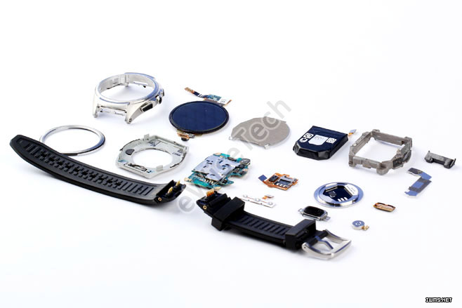 LG Watch智能手表2代拆解 支持LTE 表帶內(nèi)部藏天線