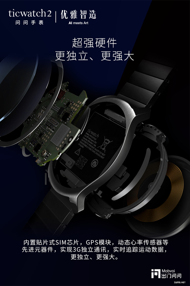 出門問問Ticwatch 2智能手表發(fā)布 價格999元起 有什么功能？