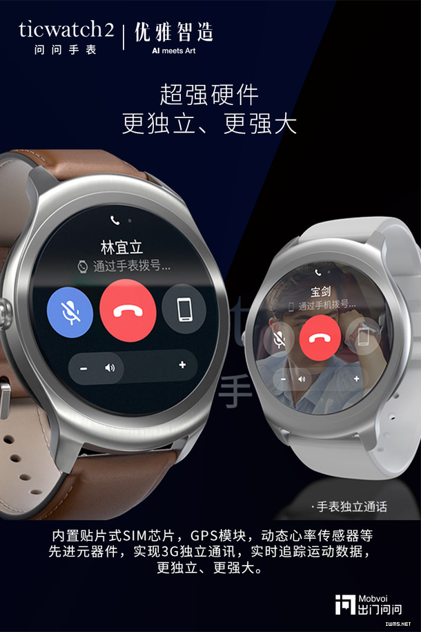 出門(mén)問(wèn)問(wèn)Ticwatch 2智能手表發(fā)布 價(jià)格999元起 有什么功能？