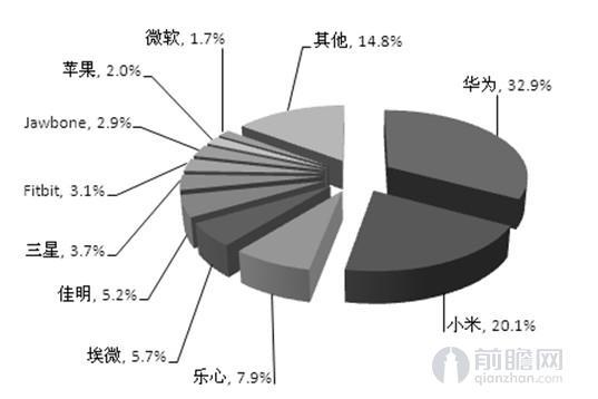 2016年中國智能手環(huán)市場(chǎng)六大特征