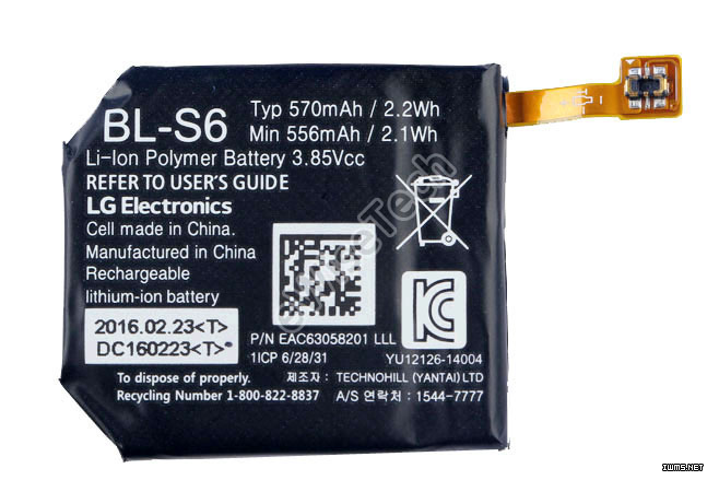 LG Watch智能手表2代拆解 支持LTE 表帶內(nèi)部藏天線