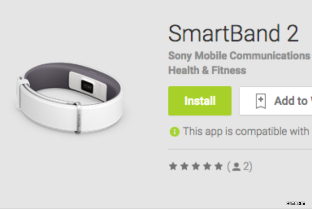 新增心率傳感器 索尼手環(huán)SmartBand 2曝光
