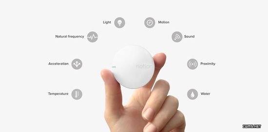 notion擁八種傳感器 智能家居更方便