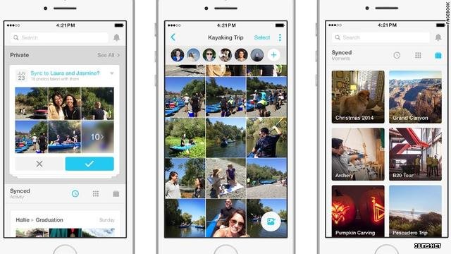 Facebook新圖片應(yīng)用Moments采用人臉識別技術(shù)