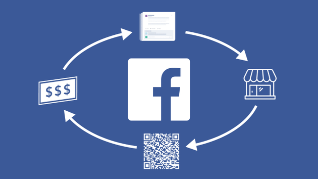 又抄微信：掃一掃Facebook的二維碼 能讓商店打折