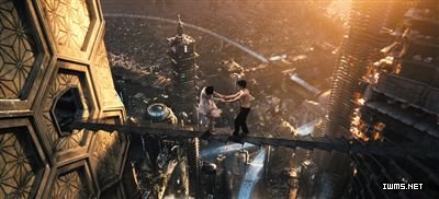 電影《云圖》中的首爾市景。