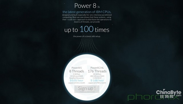RunAbove:A POWER8 Compute Cloud With Offerings Up To 176 Threads 