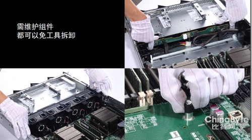 浪潮英信M4服務(wù)器的可維護部件都采用了免工具設(shè)計