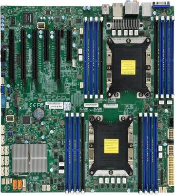 超微 X11DAI-N LGA3647 C621 雙路圖片工作站主板 替代X99 X10DAI