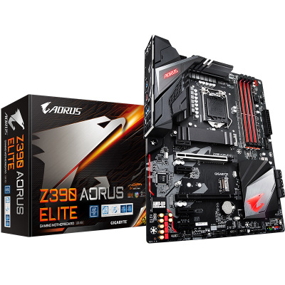 Gigabyte/技嘉 Z390 AORUS ELITE 電競游戲電腦主板 支持i7 9700K