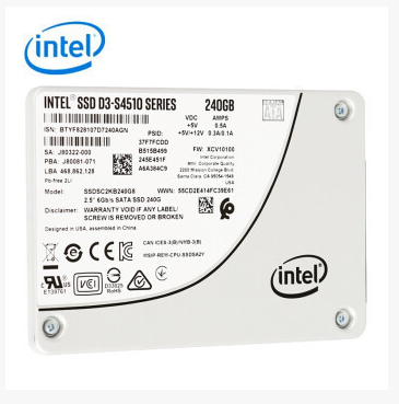 Intel S4510 960GB企業(yè)級SSD固態(tài)硬盤 SATA3數(shù)據(jù)中心適用
