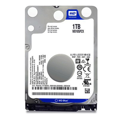 西數 1T 筆記本硬盤 藍盤2.5寸串口SATA 1tb 新款128M大緩存7毫米