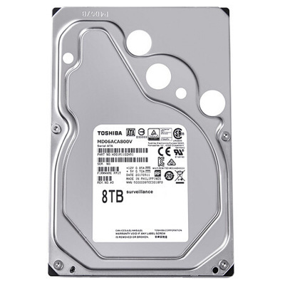 MD06ACA800V 東芝 8TB 監(jiān)控硬盤 256MB 7200RPM SATA接口
