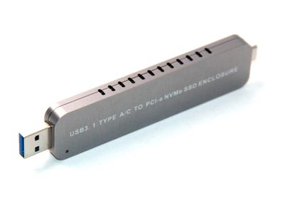 M.2NVME固態(tài)硬盤(pán)轉(zhuǎn)USB3.1外置直插式TYPE-C/A硬盤(pán)盒SSD 高速NVME