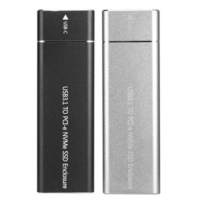 USB 3.1 Type C轉(zhuǎn)M.2 M-Key PCIe NVMe SSD超薄固態(tài)硬盤盒 10Gbps