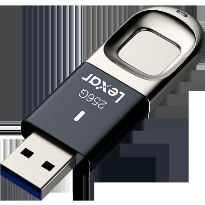 Lexar雷克沙F35 256G指紋識(shí)別加密U盤256G高速USB3.0 U盤256G指紋
