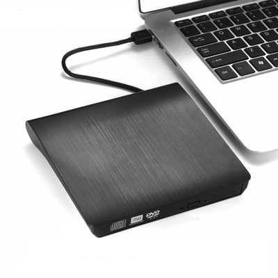 USB3.0外置刻錄機(jī)超薄式拉絲款DVD CD ROM驅(qū)動筆記本光驅(qū)刻錄機(jī)