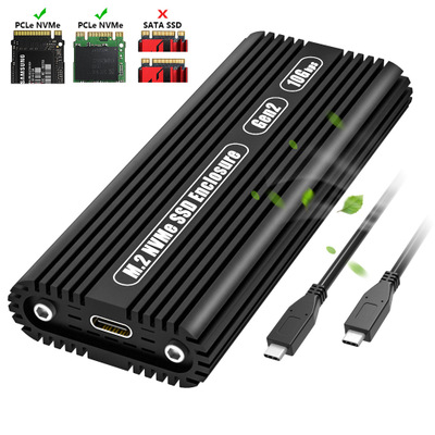 USB3.1 Type-C Gen2SSD固態(tài)PCIE協(xié)議M.2 NGFF NVME移動硬盤盒轉(zhuǎn)接