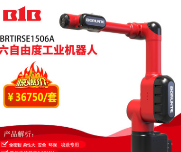 六自由度工業(yè)機(jī)器人供應(yīng)伯朗特機(jī)械手多關(guān)節(jié)機(jī)器人注塑機(jī)械手臂